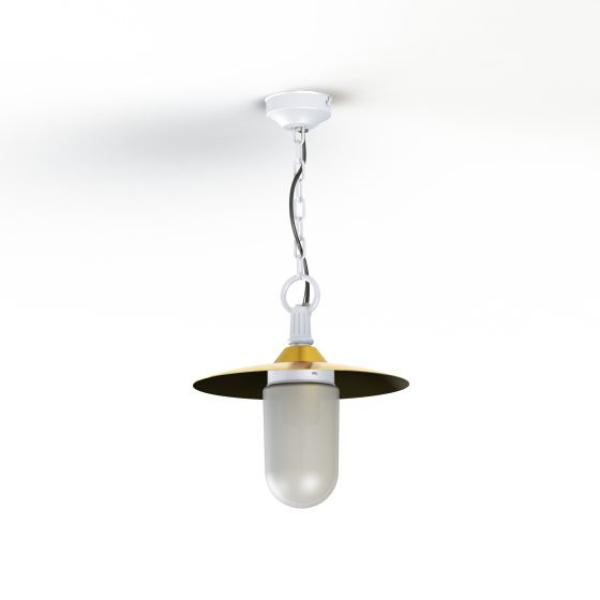 Kupferschatten mattglas weiss